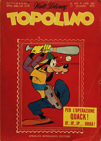 Cover Thumbnail for Topolino (Mondadori, 1949 series) #916