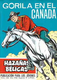 Cover Thumbnail for Hazañas Bélicas (Ediciones Toray, 1958 series) #258