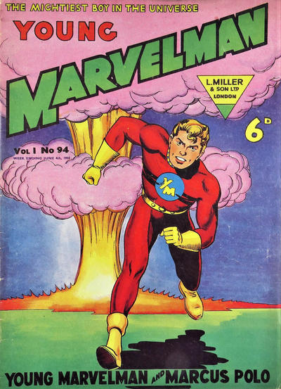 Cover for Young Marvelman (L. Miller & Son, 1954 series) #94