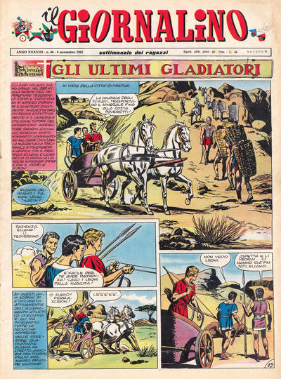 Cover for Il Giornalino (Edizioni San Paolo, 1924 series) #v38#44