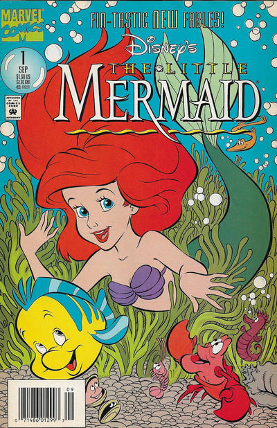 Cover for Disney's The Little Mermaid (Marvel, 1994 series) #1 [newsstand]