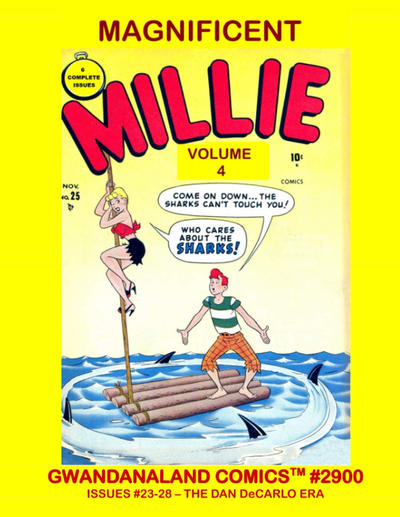 Cover for Gwandanaland Comics (Gwandanaland Comics, 2016 series) #2900 - Magnificent Millie: Volume 4
