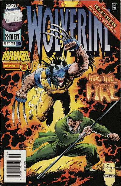 Cover for Wolverine (Marvel, 1988 series) #105 [Australian]