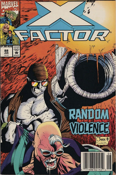 Cover for X-Factor (Marvel, 1986 series) #88 [Australian]