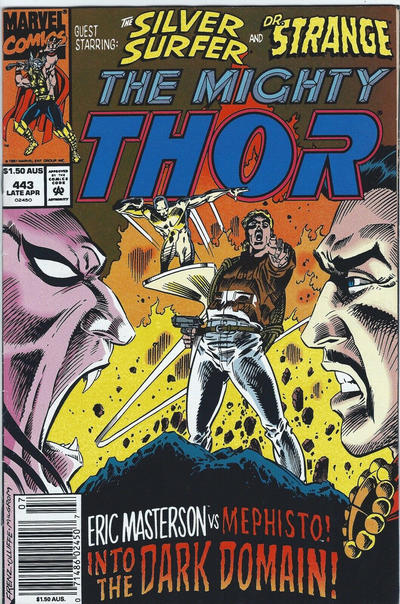 Cover for Thor (Marvel, 1966 series) #443 [Australian]