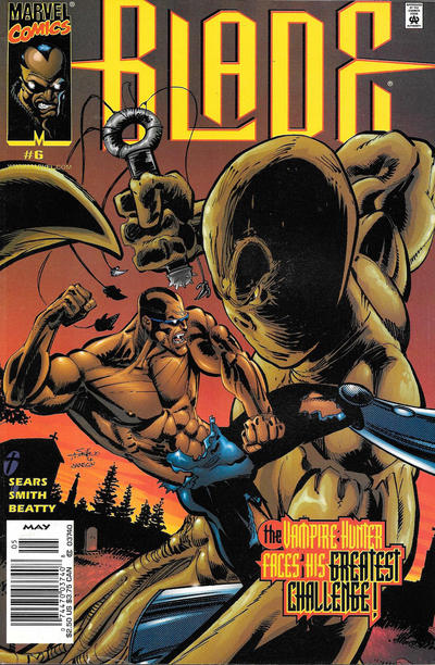 Cover for Blade: Vampire Hunter (Marvel, 1999 series) #6 [Newsstand]