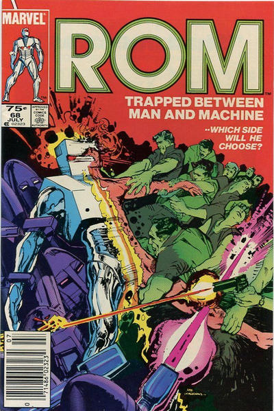Cover for Rom (Marvel, 1979 series) #68 [Canadian]