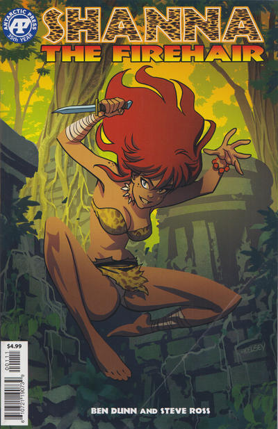 Cover for Shanna the Firehair (Antarctic Press, 2020 series) 