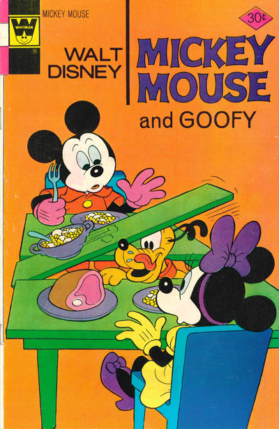 Cover for Mickey Mouse (Western, 1962 series) #166 [Whitman]