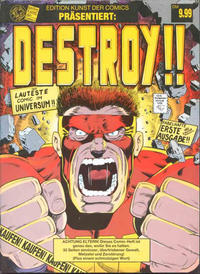 Cover Thumbnail for Destroy!! (Kunst der Comics / Alpha, 1990 series) 