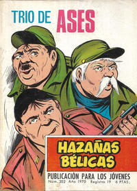 Cover Thumbnail for Hazañas Bélicas (Ediciones Toray, 1958 series) #302