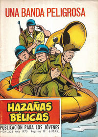Cover Thumbnail for Hazañas Bélicas (Ediciones Toray, 1958 series) #304