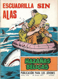 Cover Thumbnail for Hazañas Bélicas (Ediciones Toray, 1958 series) #318