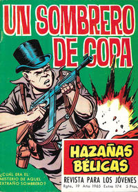 Cover Thumbnail for Hazañas Bélicas (Ediciones Toray, 1958 series) #174