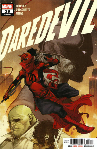 Cover for Daredevil (Marvel, 2019 series) #28 (640)