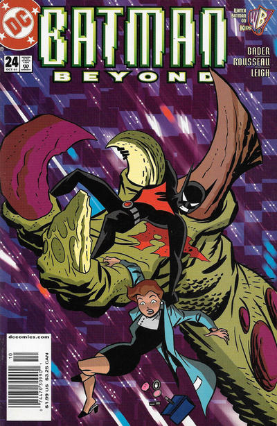 Cover for Batman Beyond (DC, 1999 series) #24 [Newsstand]