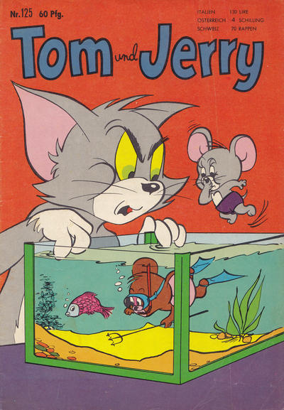 Cover for Tom und Jerry (Tessloff, 1959 series) #125