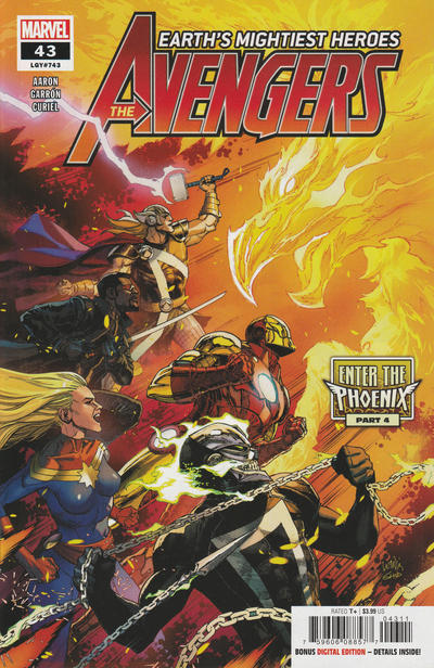 Cover for Avengers (Marvel, 2018 series) #43 (743)