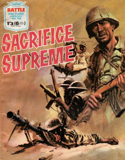 Cover for Battle Picture Library (IPC, 1961 series) #498