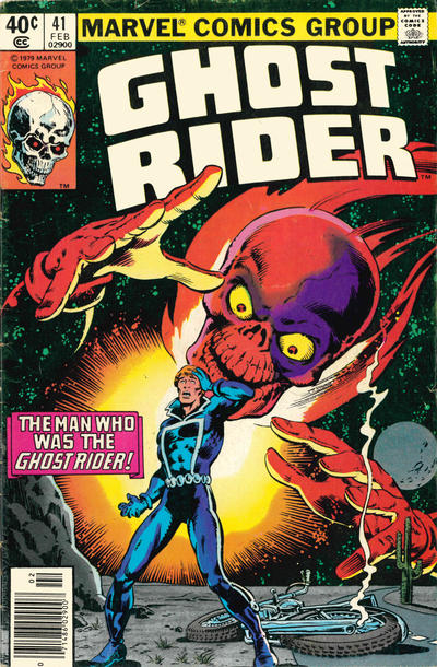 Cover for Ghost Rider (Marvel, 1973 series) #41 [Newsstand]