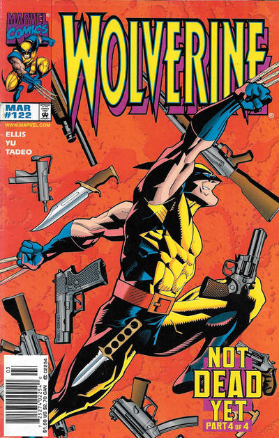 Cover for Wolverine (Marvel, 1988 series) #122 [Newsstand]