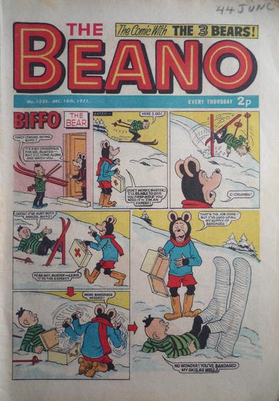 Cover for The Beano (D.C. Thomson, 1950 series) #1535