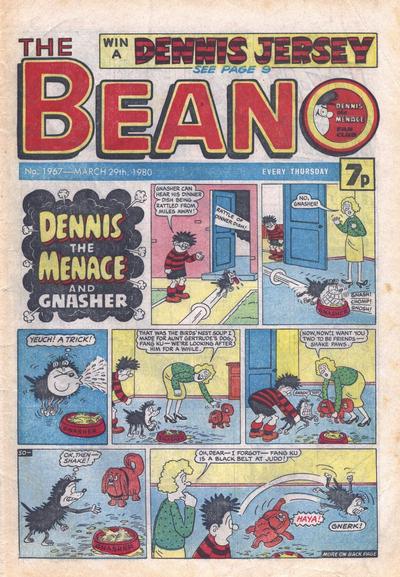 Cover for The Beano (D.C. Thomson, 1950 series) #1967