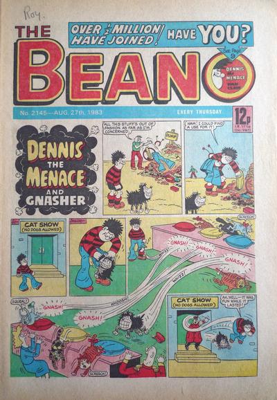Cover for The Beano (D.C. Thomson, 1950 series) #2145