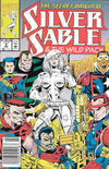 Cover for Silver Sable and the Wild Pack (Marvel, 1992 series) #9 [Newsstand]