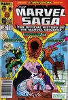 Cover for The Marvel Saga the Official History of the Marvel Universe (Marvel, 1985 series) #4 [Canadian]