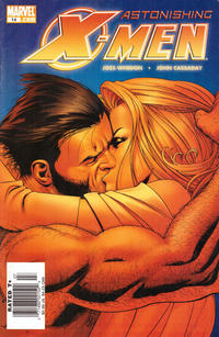 Cover for Astonishing X-Men (Marvel, 2004 series) #14 [Newsstand]