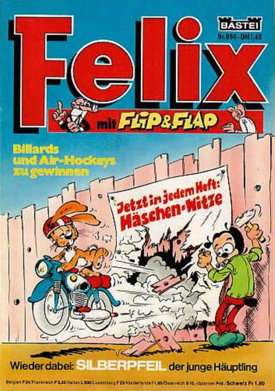 Cover for Felix (Bastei Verlag, 1958 series) #966