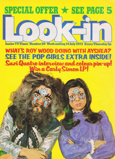 Cover for Look-In (ITV, 1971 series) #29/1973