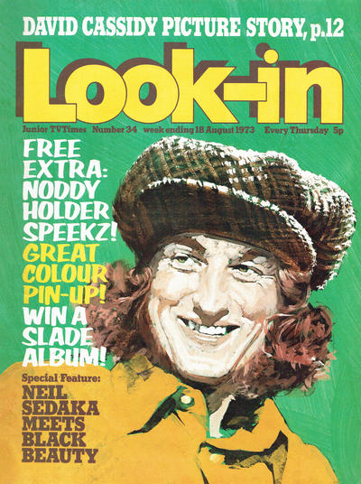 Cover for Look-In (ITV, 1971 series) #34/1973