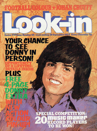 Cover for Look-In (ITV, 1971 series) #40/1973