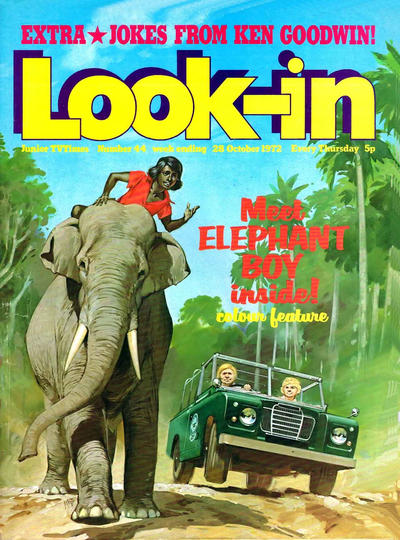 Cover for Look-In (ITV, 1971 series) #44/1972