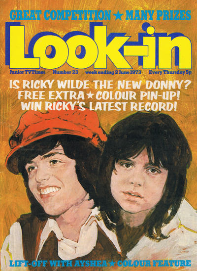 Cover for Look-In (ITV, 1971 series) #23/1973