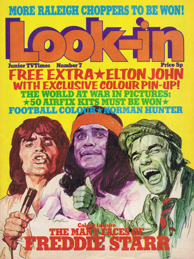 Cover for Look-In (ITV, 1971 series) #7/1974