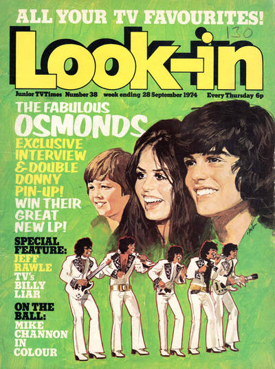 Cover for Look-In (ITV, 1971 series) #38/1974