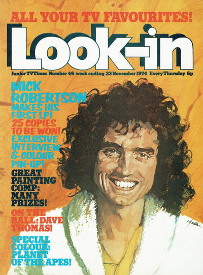 Cover for Look-In (ITV, 1971 series) #46/1974