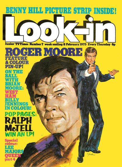 Cover for Look-In (ITV, 1971 series) #7/1975