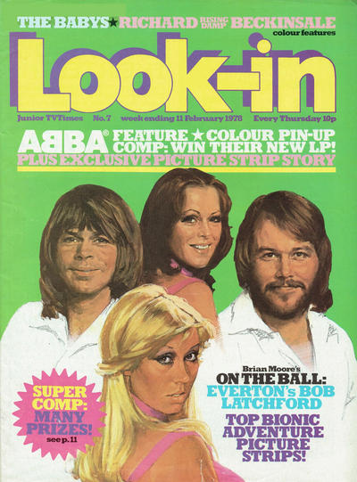 Cover for Look-In (ITV, 1971 series) #7/1978