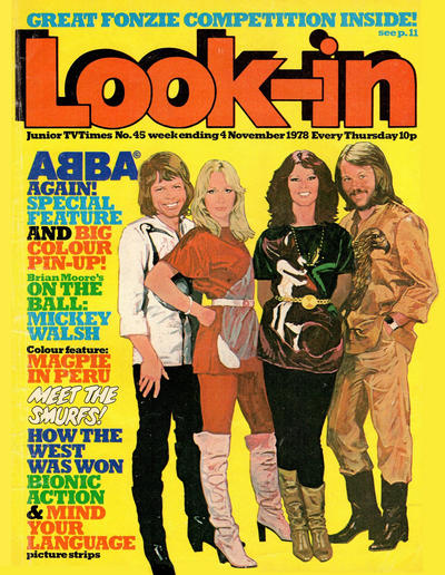 Cover for Look-In (ITV, 1971 series) #45/1978