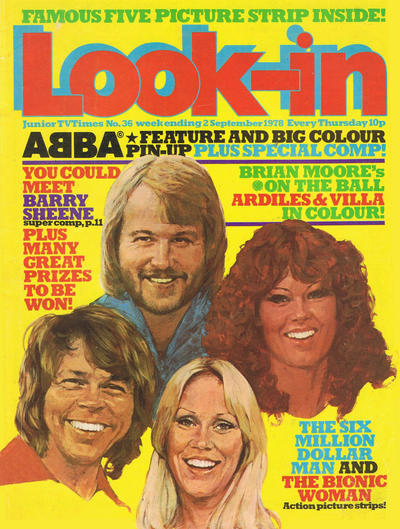 Cover for Look-In (ITV, 1971 series) #36/1978