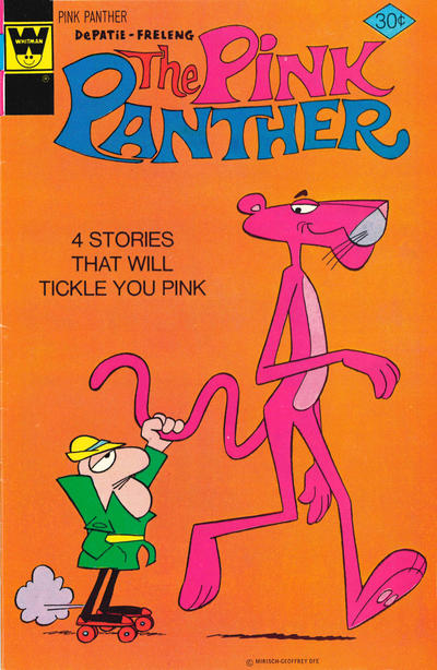 Cover for The Pink Panther (Western, 1971 series) #38 [Whitman]
