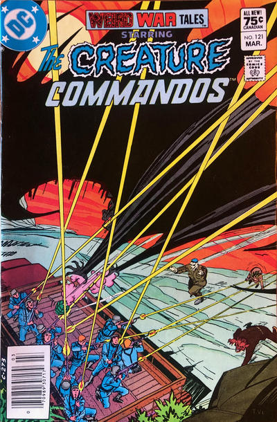 Cover for Weird War Tales (DC, 1971 series) #121 [Canadian]