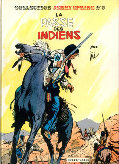 Cover for Jerry Spring (Dupuis, 1955 series) #5 - La passe des indiens