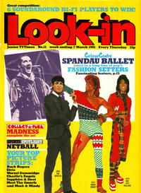 Cover Thumbnail for Look-In (ITV, 1971 series) #11/1981