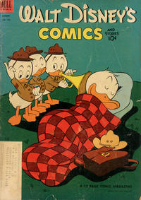 Cover Thumbnail for Walt Disney's Comics and Stories (Dell, 1940 series) #v13#11 (155) [Subscription Box Cover Variant]