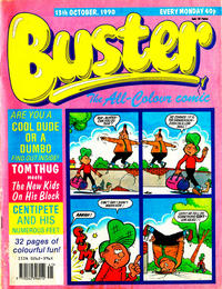 Cover Thumbnail for Buster (IPC, 1960 series) #13 October 1990 [1553]